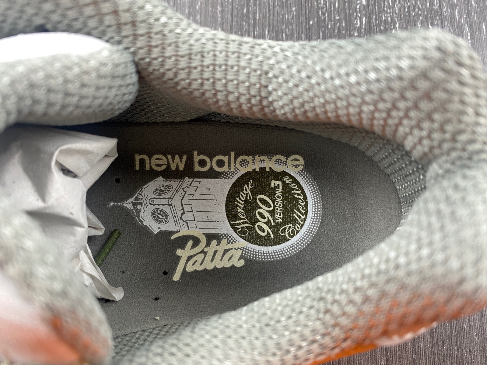 Patta x New Balance 990v3