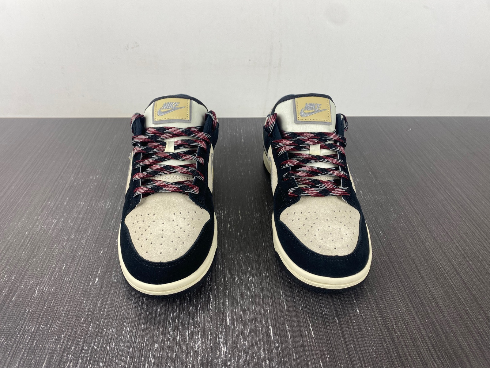 Nike Dunk Low LX Black Suede Team Gold (W) DV3054-001