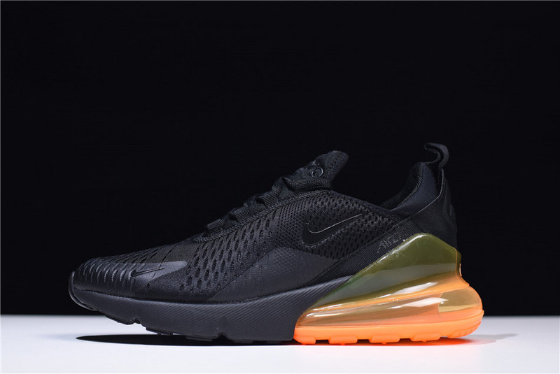 NIKE mens AIR MAX 270 “Tonal Orange” black  AH8050-008
