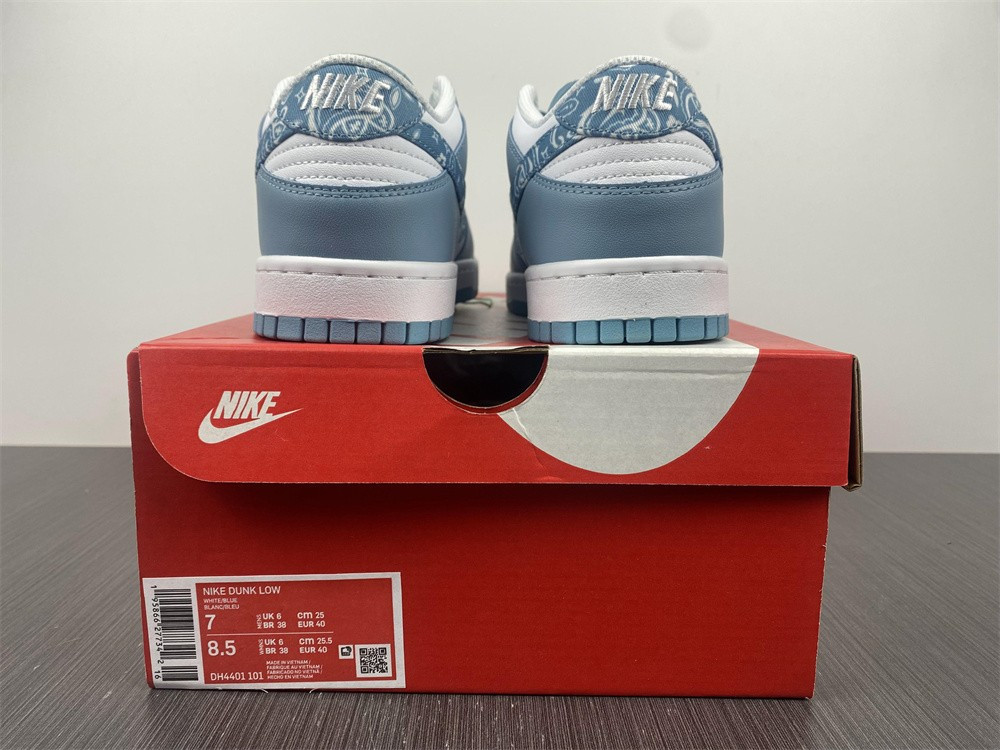 Nike Dunk Low WMNS “Blue Paisley” DH4401-101