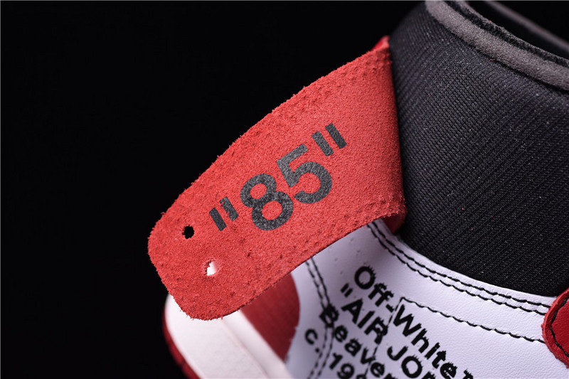 OFF WHITE Air Jordan 1 Retro Chicago The Ten AA3834-101