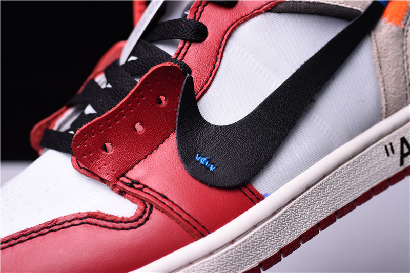 OFF WHITE Air Jordan 1 Retro Chicago The Ten AA3834-101