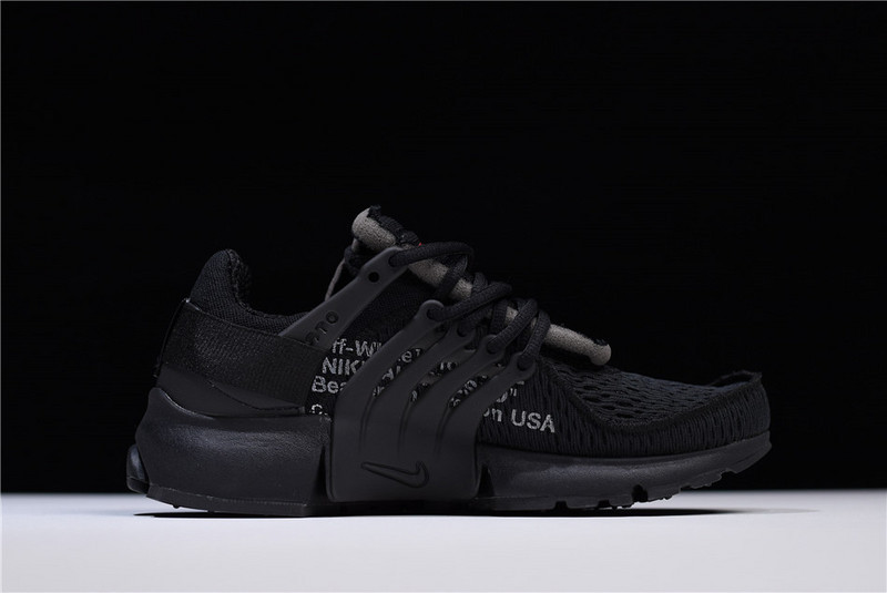 OFF WHITE x Nike Air Presto Black AA3830-002
