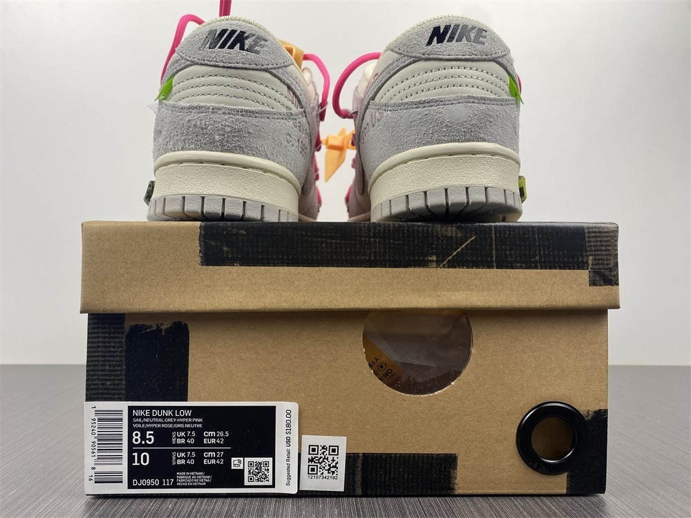 OF x Nk Dunk Low NO.17 Of 50 DJ0950-117
