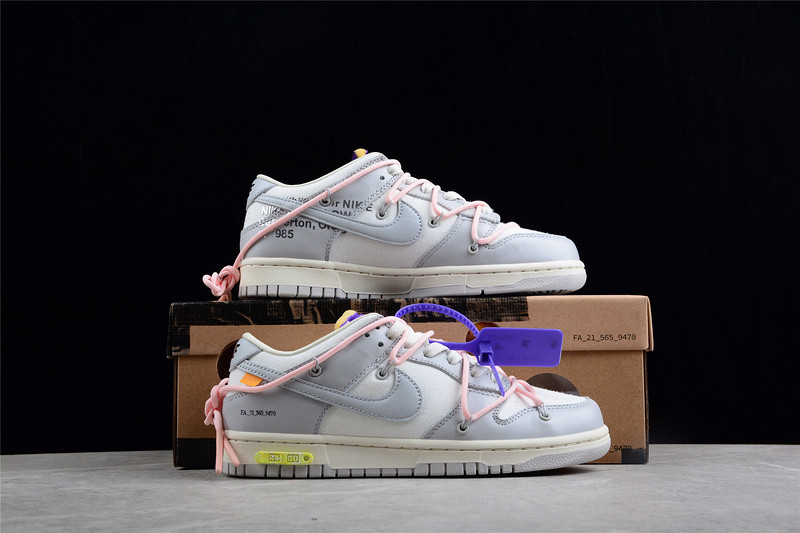 OF x Nk Dunk Low NO.24 Of 50 DM1602-119