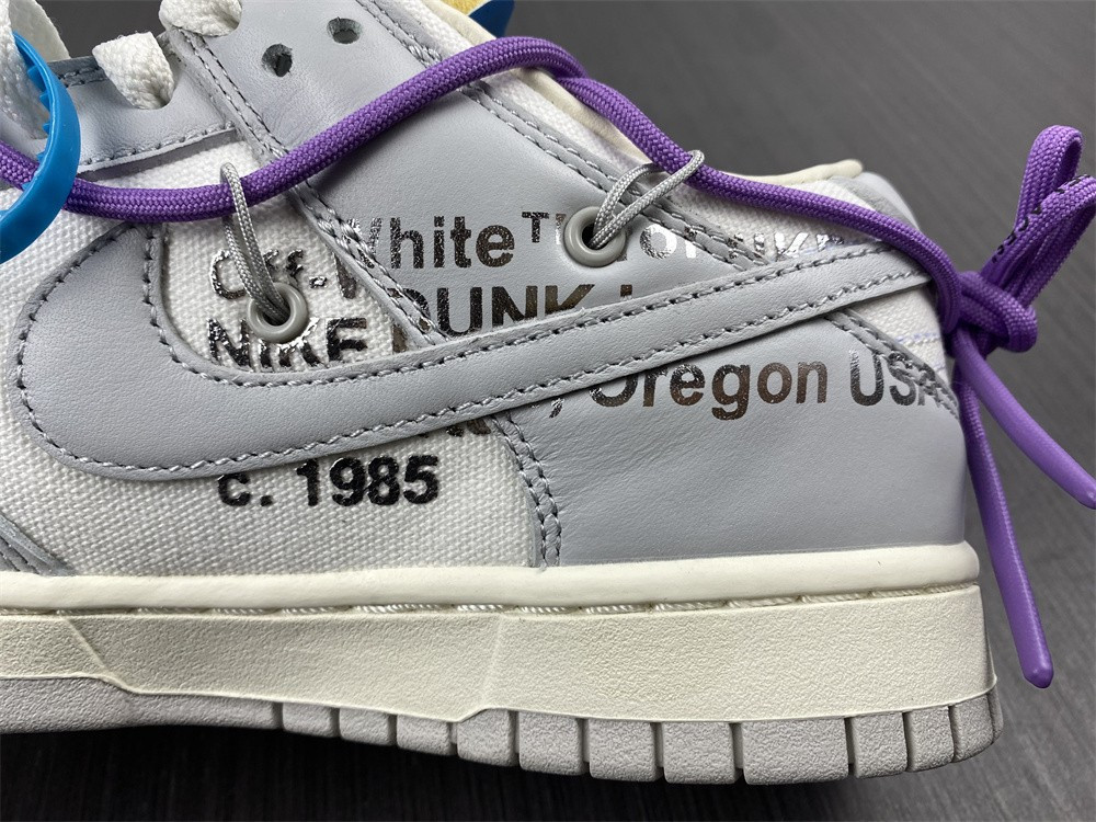 OF x Nk Dunk Low NO.47 Of 50 DM1602-125