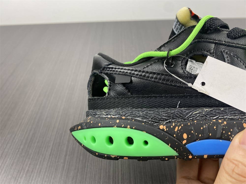 Nike Blazer Low x OF "Black / Green"  DH7863-001