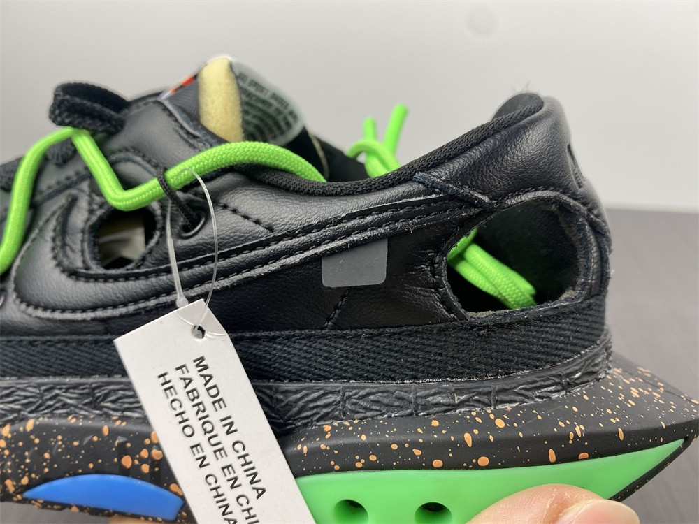 Nike Blazer Low x OF "Black / Green"  DH7863-001