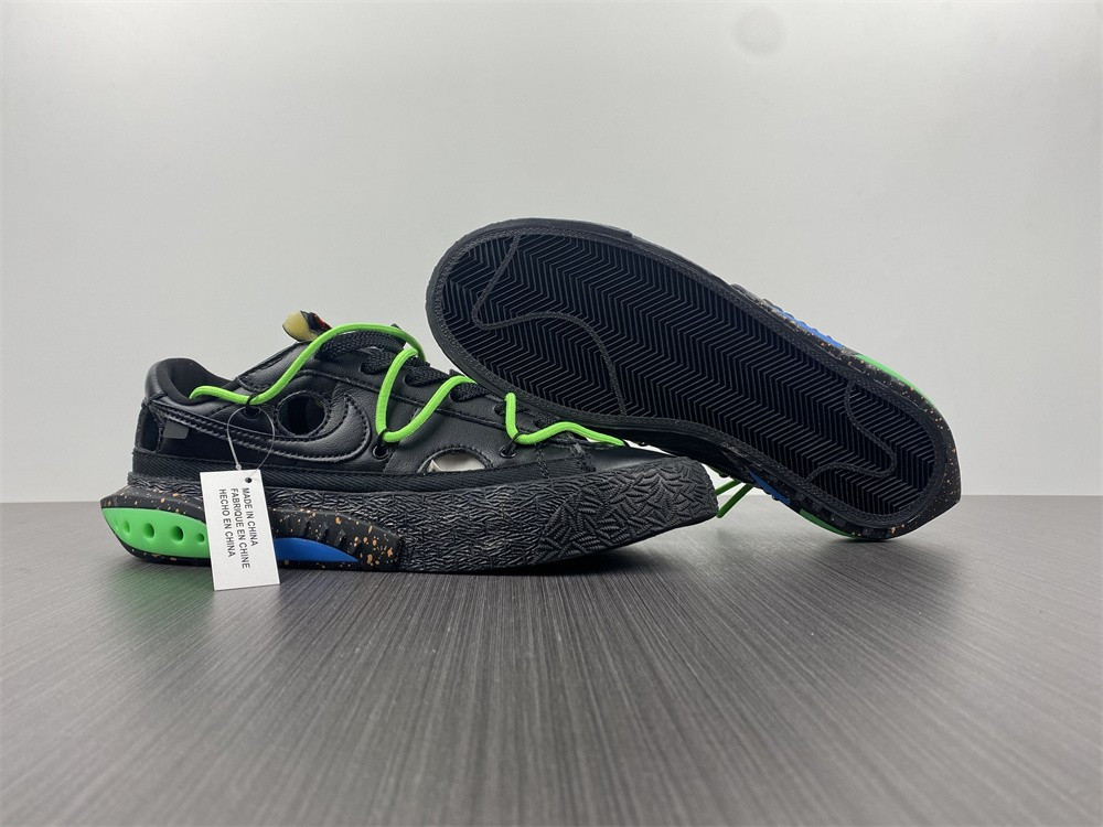 Nike Blazer Low x OF "Black / Green"  DH7863-001