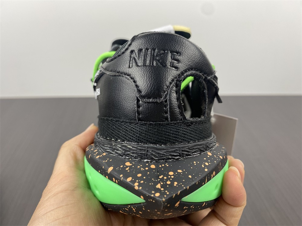Nike Blazer Low x OF "Black / Green"  DH7863-001