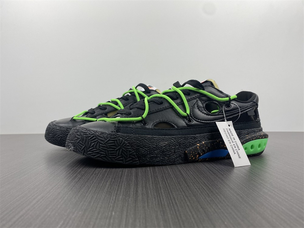 Nike Blazer Low x OF "Black / Green"  DH7863-001
