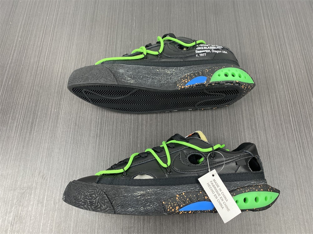 Nike Blazer Low x OF "Black / Green"  DH7863-001