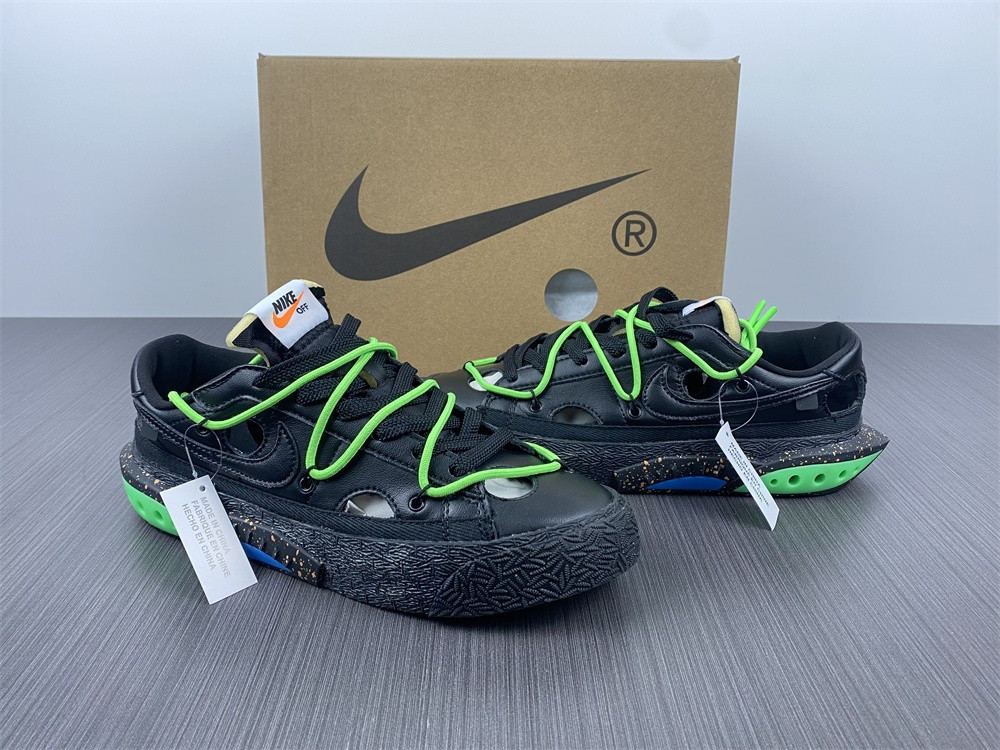 Nike Blazer Low x OF "Black / Green"  DH7863-001