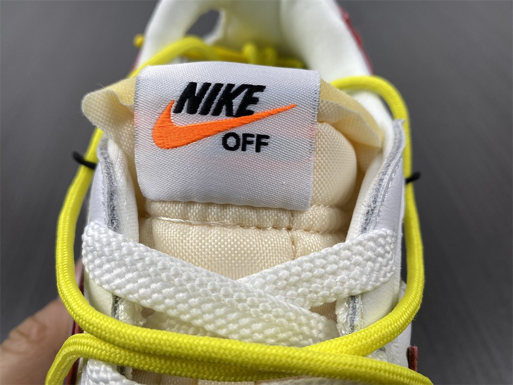 OF x Nike Blazer Low “White/University Red” DH7863-100
