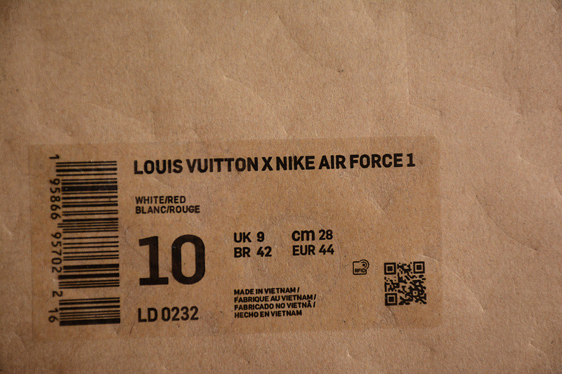 AIR FORCE 1 LOW  RED/WHITE LA2314-102