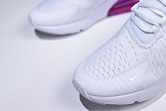 Nike womens  Air Max 270 white purple AH6789 106